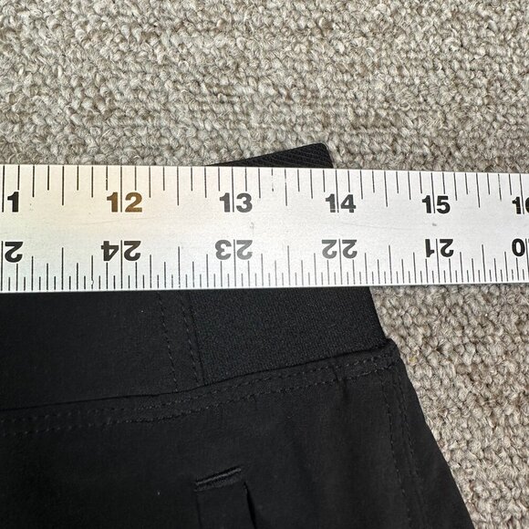 Athleta Women's Zipper Pants in All Black - Travel / Office / Commute Size 4 - Picture 4 of 6